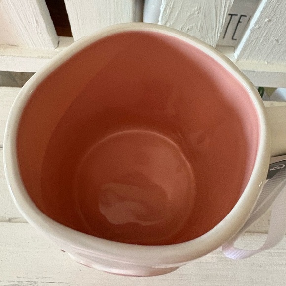 Disney Minnie Mouse White and Pink Mug with Black Accents - Picture 3 of 4